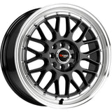 Drag DR44 Black Machined Wheel