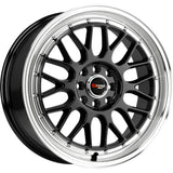 Drag DR44 Black Machined Wheel