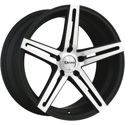 Drag DR60 Black Machined Wheel