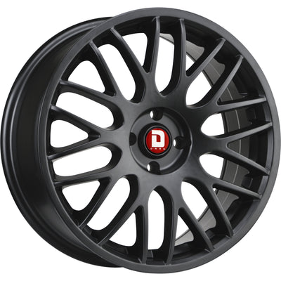 Drag DR61 Flat Black Wheel