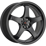 Drag DR63 Flat Black Wheel