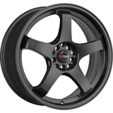 Drag DR63 Flat Black Wheel