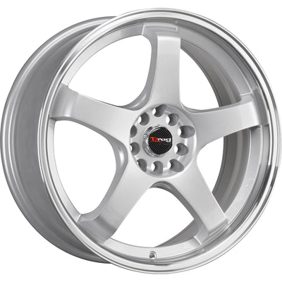 Drag DR63 Silver Machined Wheel