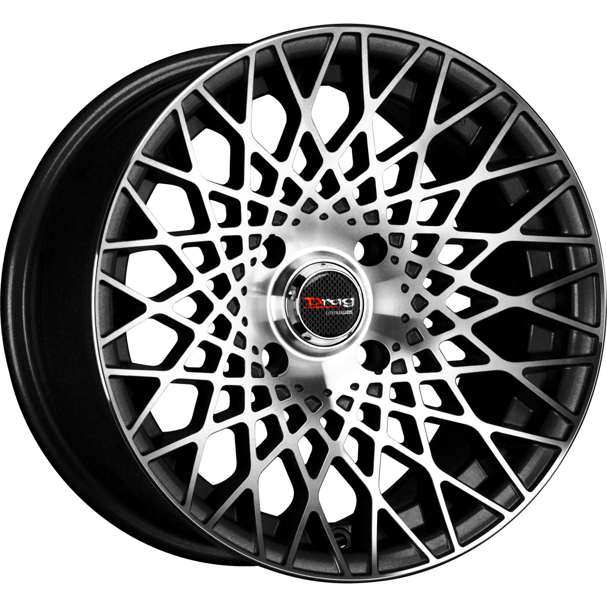 Drag DR65 Black Machined Wheel