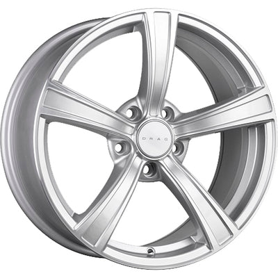 Drag DR72 Silver Machined Wheel