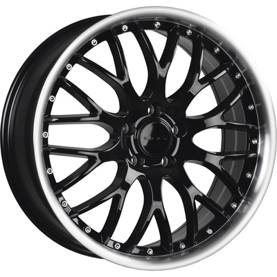 Drag DR75 Black Machined Wheel