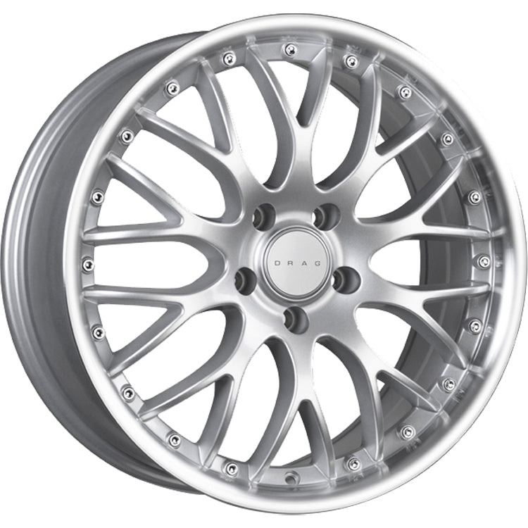 Drag DR75 Silver Machined Wheel