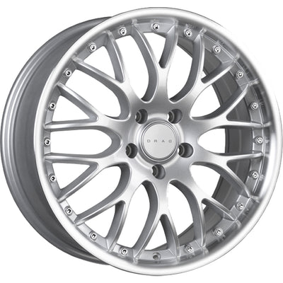 Drag DR75 Silver Machined Wheel