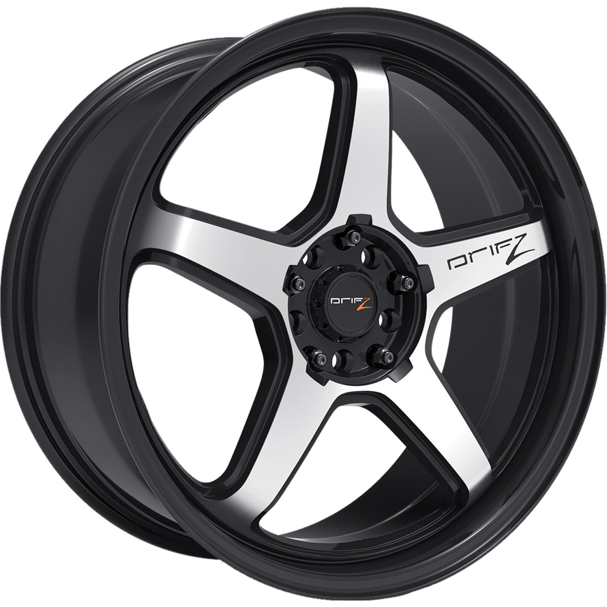 Drifz Circuit Black Machined Wheel