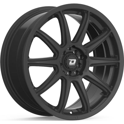 Drifz Flite Gloss Black Wheel