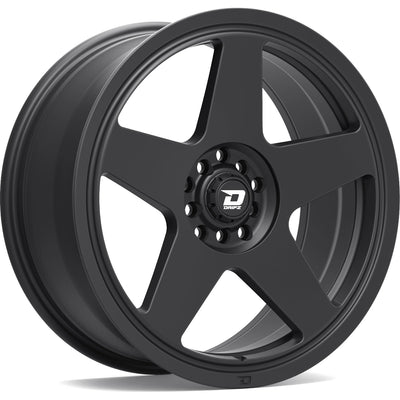 Drifz Track Star Matte Black Wheel