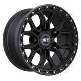 Dropstars Trail Series 608BB Black Wheel - angled view