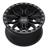 Dropstars Trail Series 608BB Black Wheel - top view