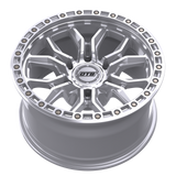 Dropstars Trail Series 608MS Silver Wheel - top view