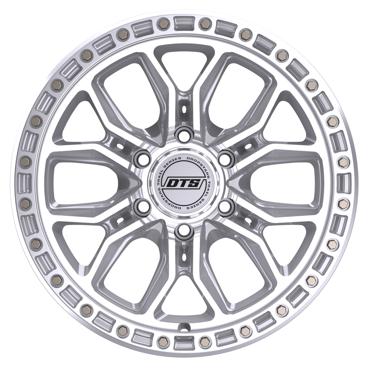 Dropstars Trail Series 608MS Silver Wheel
