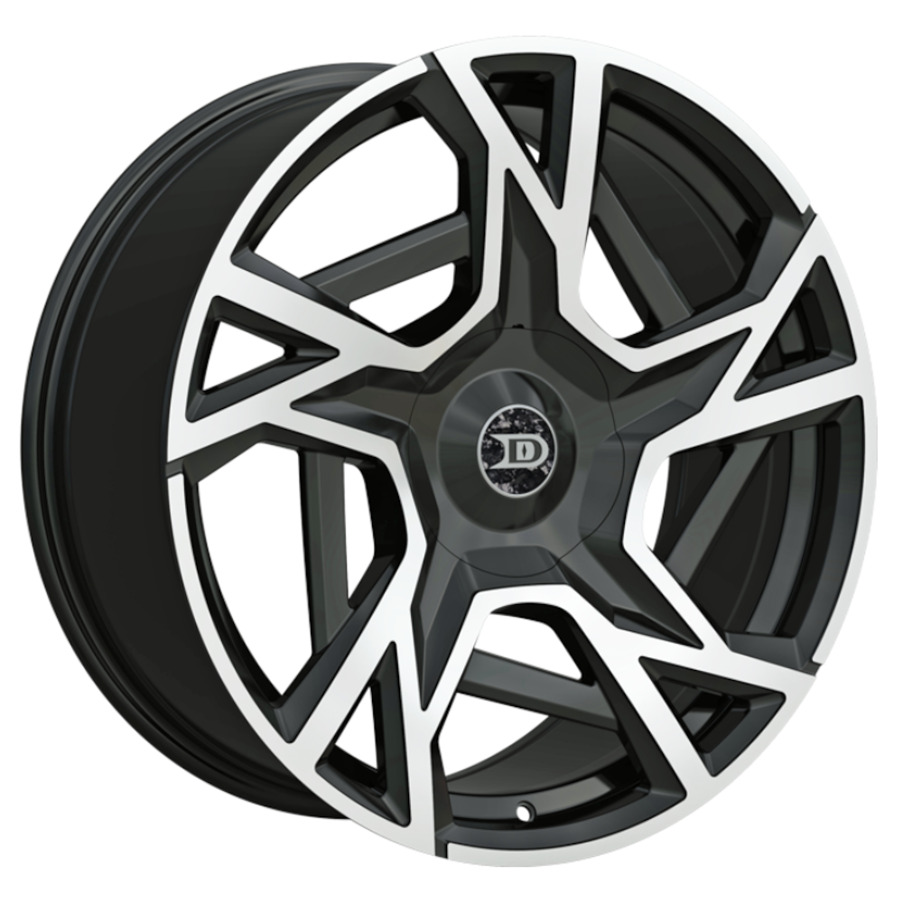 Drastic DS7 Black Machined Wheel