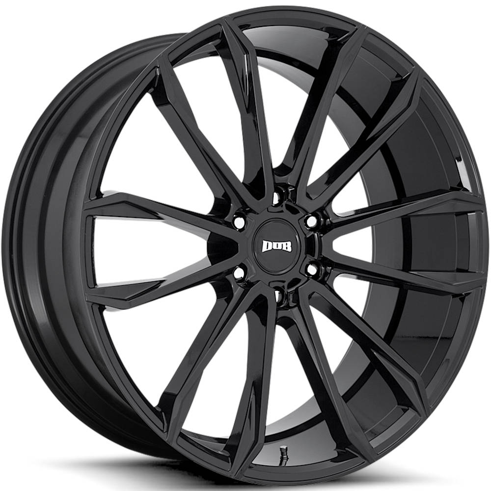 DUB Clout Gloss Black Wheel