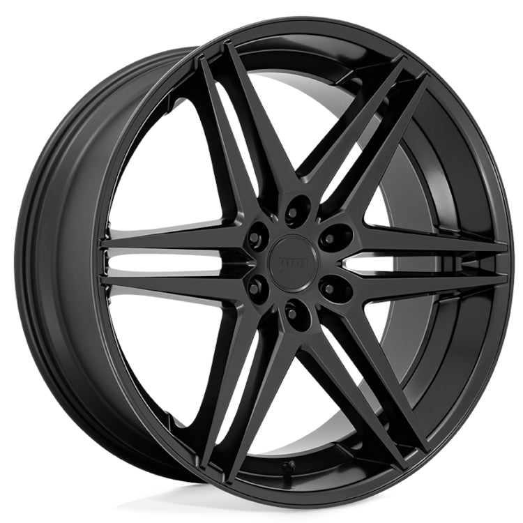 DUB Dirty Dog Matte Black Wheel