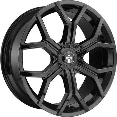 DUB Royalty Gloss Black Wheel