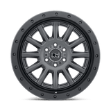 Black Rhino DUGGER 18x8.5 0mm Gun Black