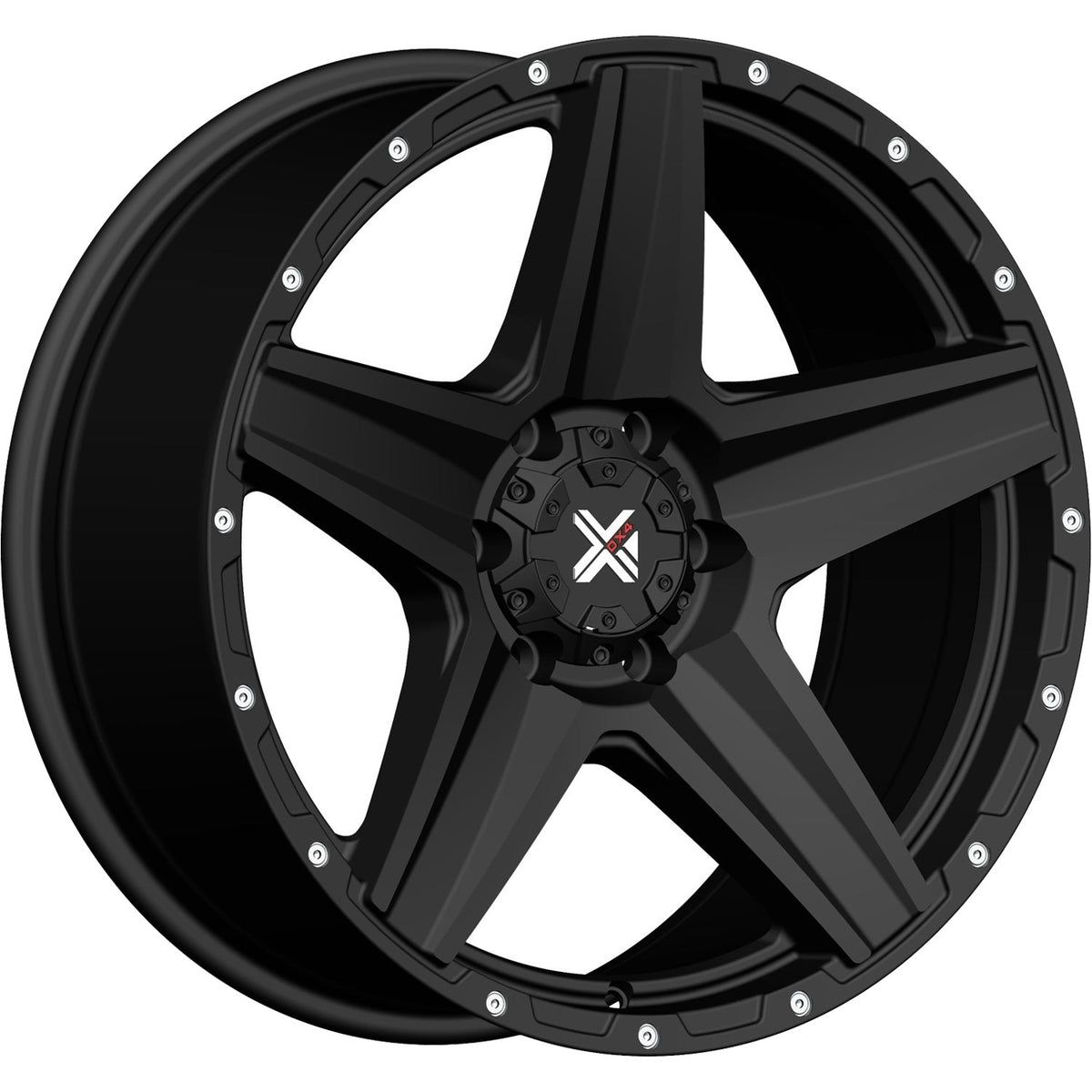 DX4 Deathstar 20x9 +10mm Flat Black