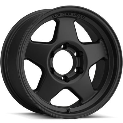 DX4 Rover Flat Black Wheel