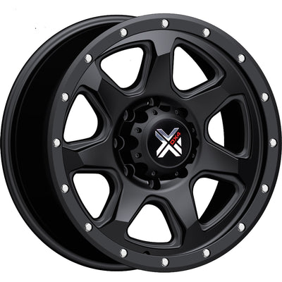 DX4 Storm Flat Black Wheel