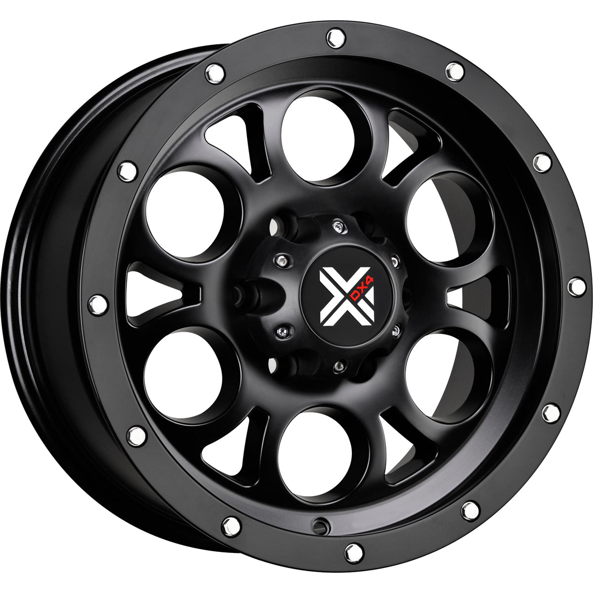 DX4 Tuff Flat Black Wheel