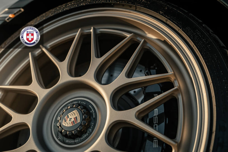 HRE 300 GTS forged wheel on Porsche 992 Targa GTS