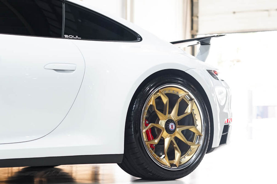 HRE S201H forged wheel on Porsche 992 Carrera GTS