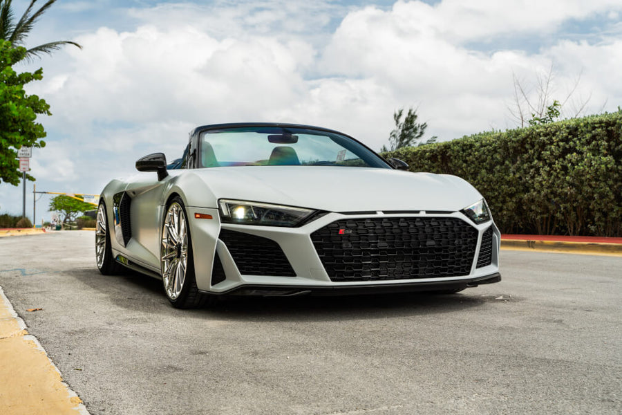 HRE P103 forged wheel on Audi R8 V10 Spyder