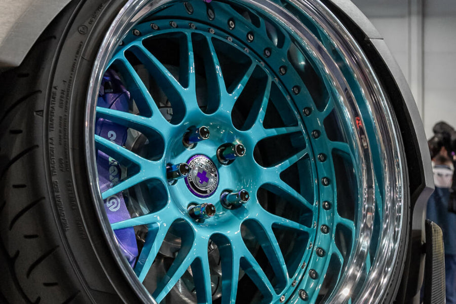 HRE 540 forged wheel on Tesla Model 3