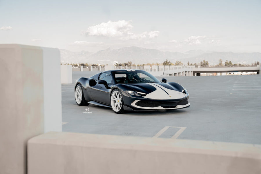 HRE 521M forged wheel on Ferrari 296 GTB