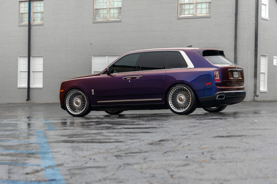 HRE L109M forged wheel on Rolls Royce Cullinan