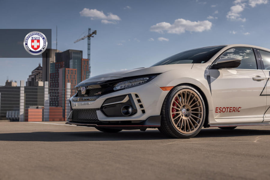 HRE 309M forged wheel on Honda Civic Type R