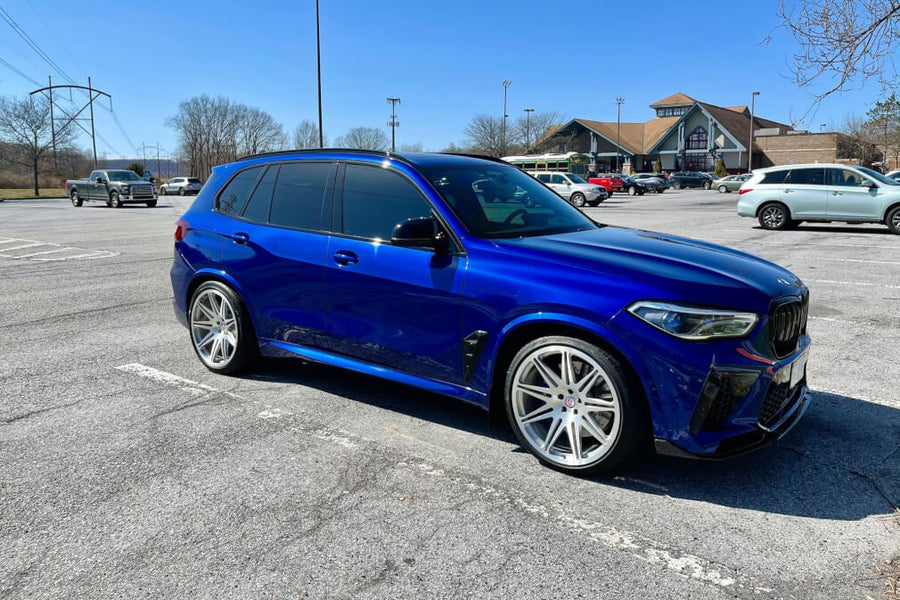HRE 301M forged wheel on BMW X5 M