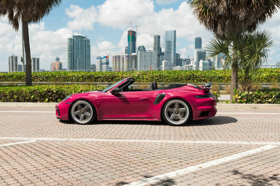 HRE 517 forged wheel on Porsche 992 Turbo CAB