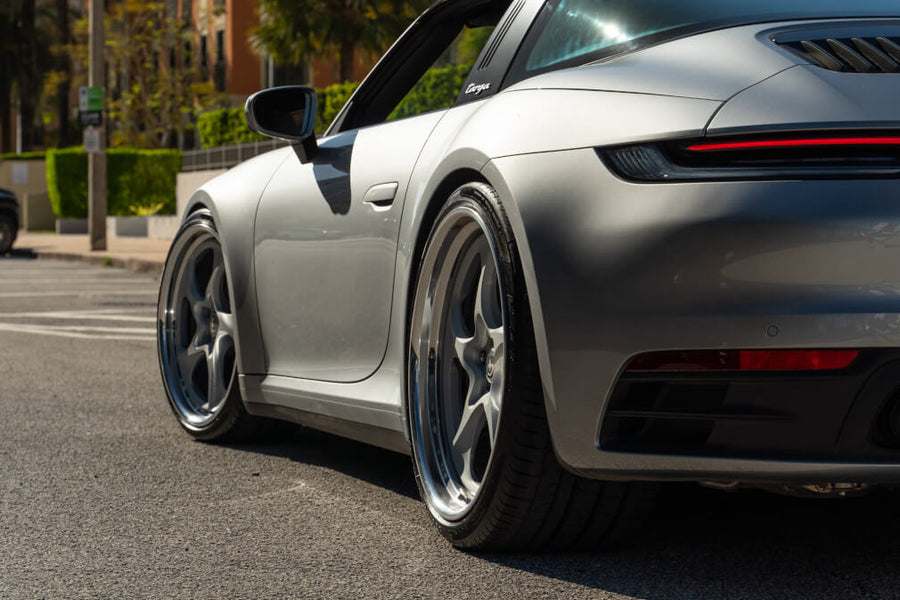 HRE 522 forged wheel on Porsche 992 Targa GTS