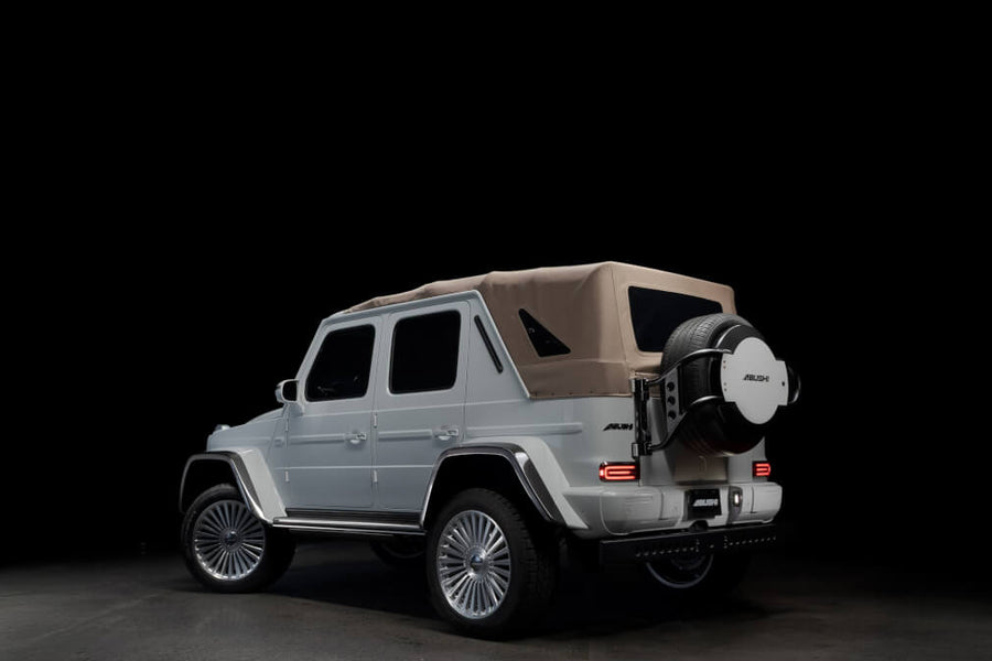 HRE L103M forged wheel on Mercedes Benz G Class Abushi Cabrio G