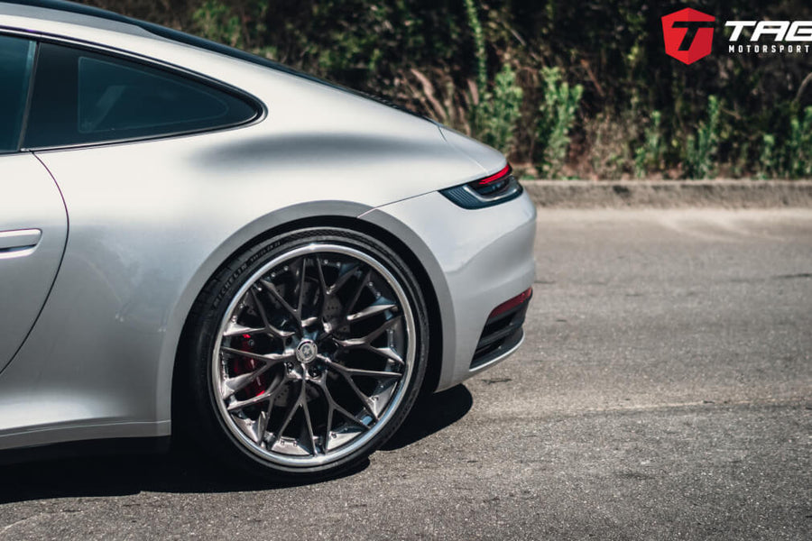 HRE S200 forged wheel on Porsche 992 Carrera