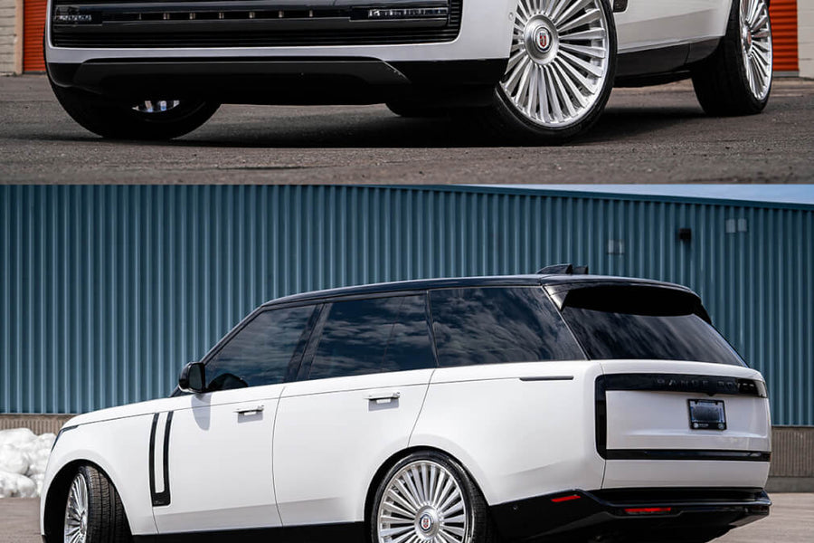 HRE L103M forged wheel on Range Rover