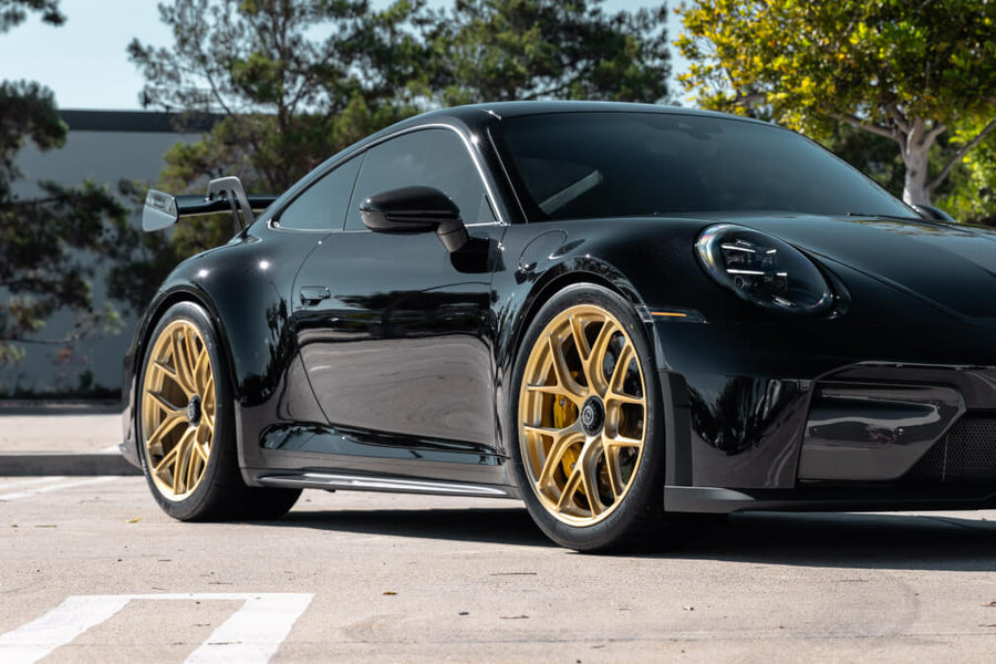HRE R161 Lightweight forged wheel on Porsche 9922 GT3