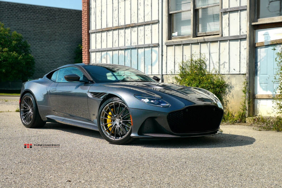 HRE P103 forged wheel on Aston Martin DBS