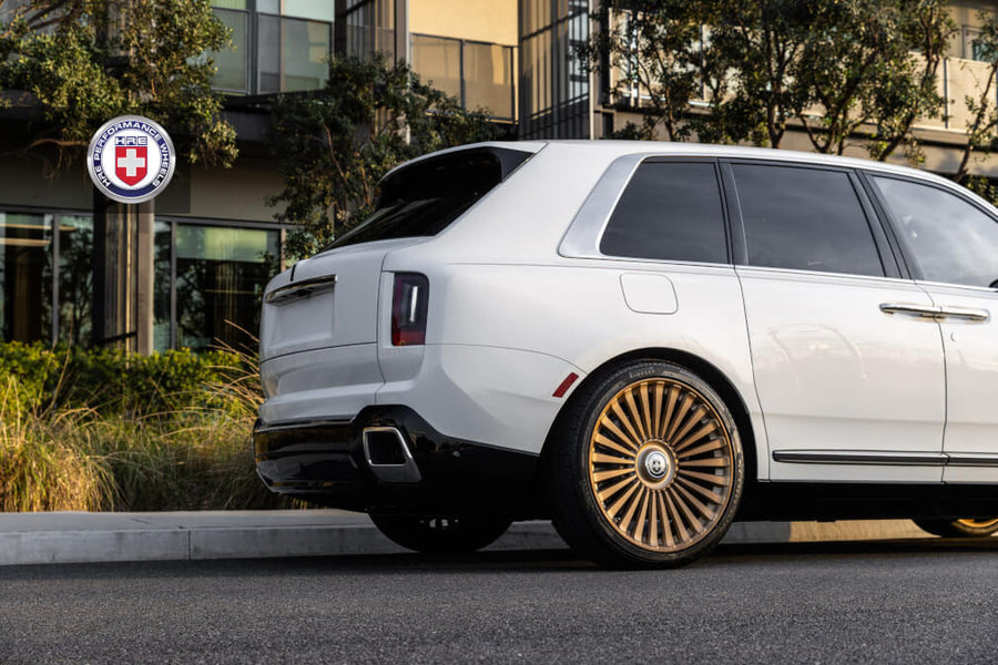 HRE L103M forged wheel on Rolls Royce Cullinan Series II