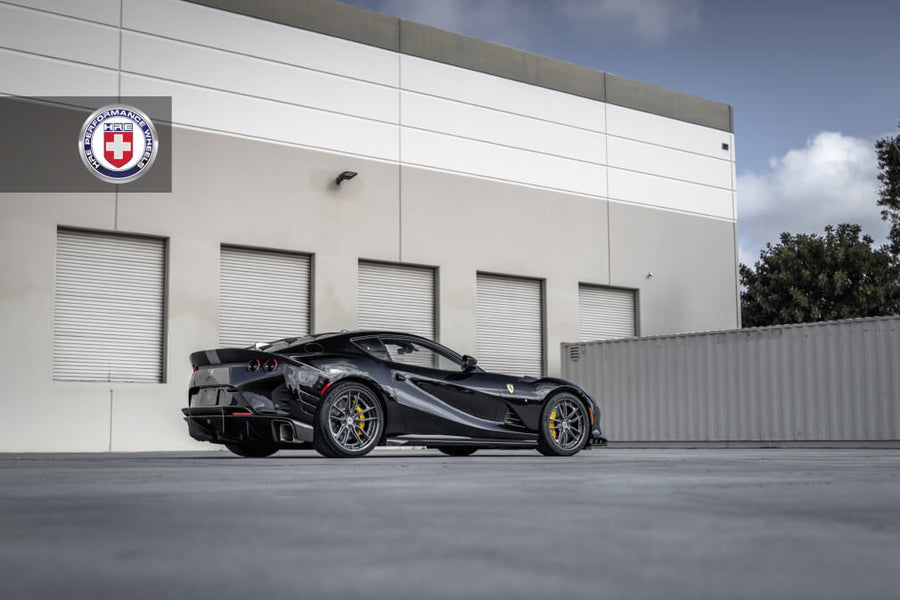 HRE HX104 forged wheel on Ferrari 812 Competizione