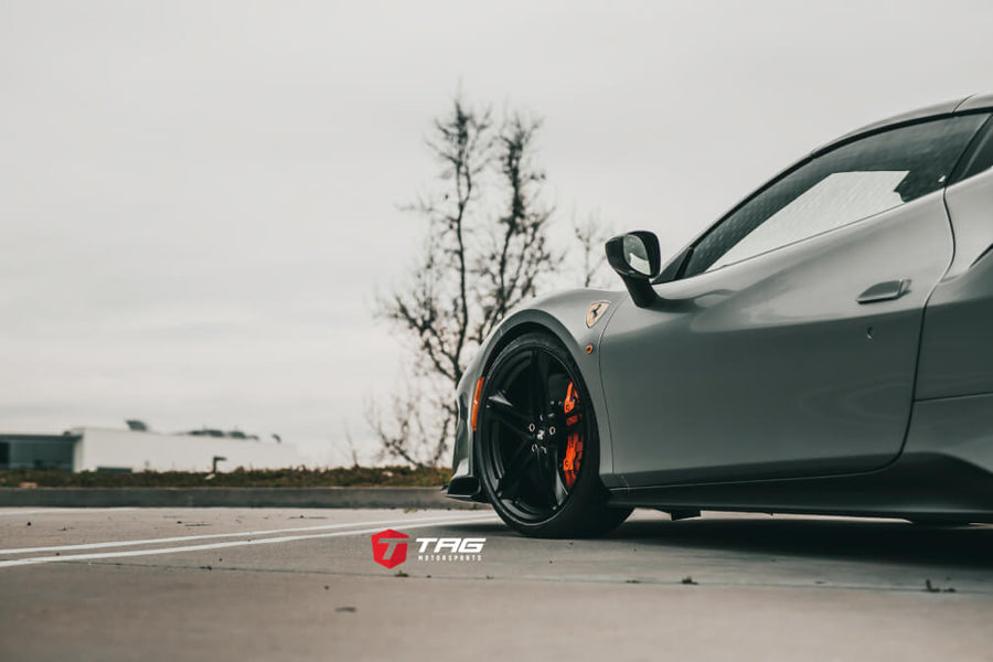 HRE P207 forged wheel on Ferrari 488 Pista Spider