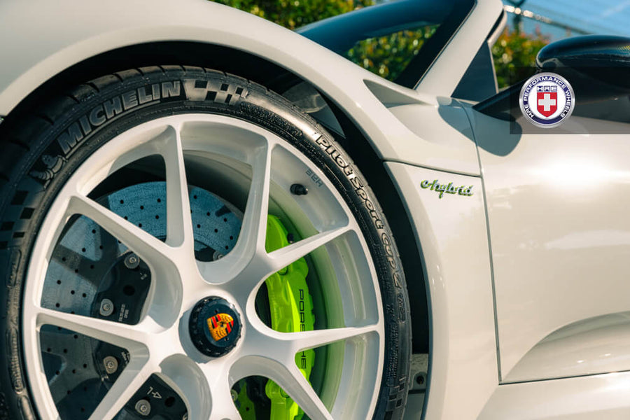 HRE P101 forged wheel on Porsche 918 Spyder