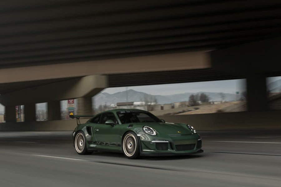 HRE 300 GTS forged wheel on Porsche 991 GT3 RS