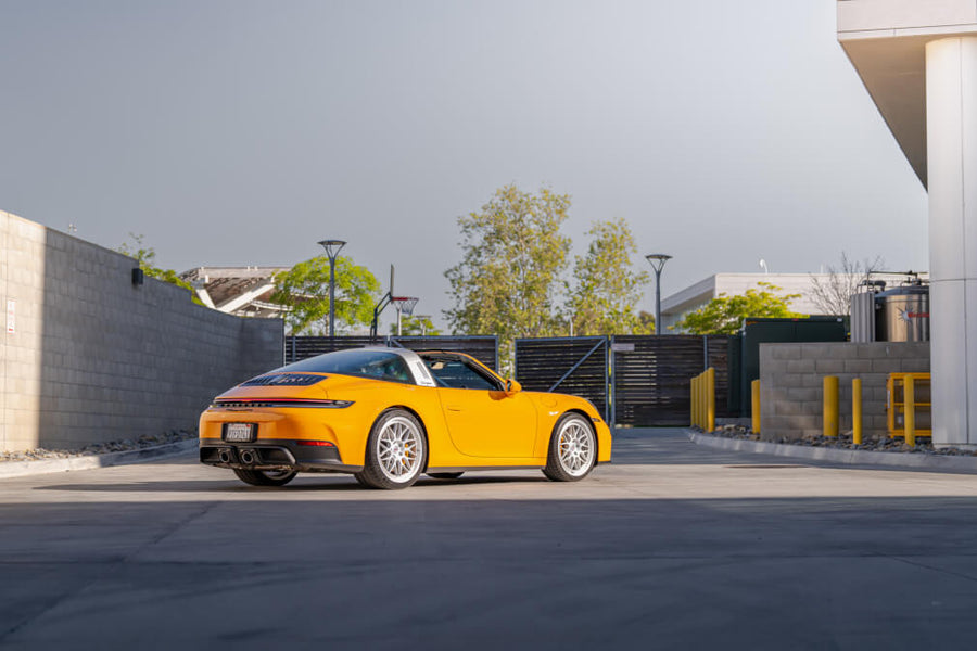 HRE 300 GTS forged wheel on Porsche 9922 Carrera GTS Targa