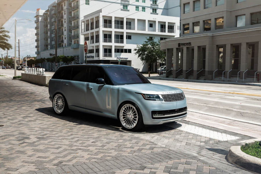 HRE S209H forged wheel on Range Rover